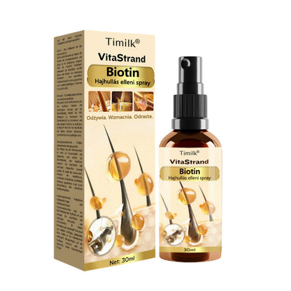 Timilk® VitaStrand Biotin hajnövekedést elősegítő spray✅ Sűrű, fényes haj néhány hét alatt  📦