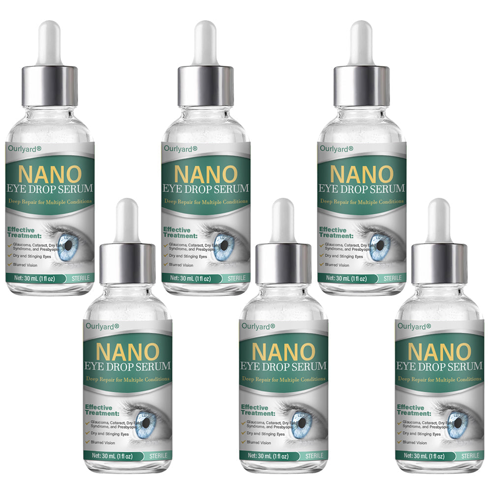 👩‍⚕️Ourlyard® Nano szemcsepp szérum ✅FDA által jóváhagyott (Alkalmas presbyopia, száraz szem szindróma, glaukóma és szürkehályog esetén) 🌿