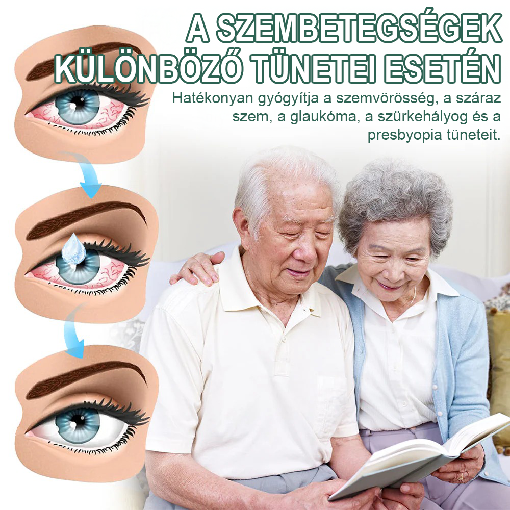 👩‍⚕️Ourlyard® Nano szemcsepp szérum ✅FDA által jóváhagyott (Alkalmas presbyopia, száraz szem szindróma, glaukóma és szürkehályog esetén) 🌿