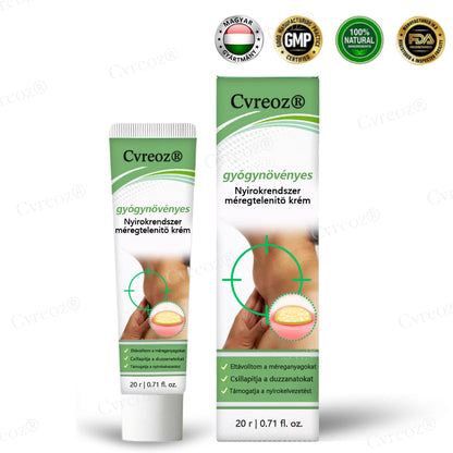 Cvreoz® Gyógynövényes nyirokrendszeri méregtelenítő krém  🌻